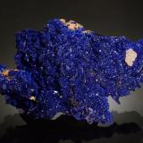Azurite<br />M'Fouati, M'Fouati District, Bouenza Department, Republic of the Congo<br />6.0 x 4.2 x 2.4 cm<br /> (Author: Michael Shaw)