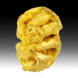 Gold<br />Serra Dourada, Pontes e Lacerda, Alto Guaporé District, Mato Grosso, Brazil<br />Dimensions: 10.5 mm x 7.5 mm x 7.0 mm. Mass: 4.00 g.<br /> (Author: Carles Millan)