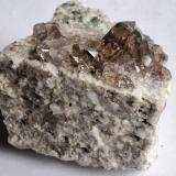 Quartz (variety smoky quartz)Wiesbachrinne, Valle Habach, Hohe Tauern, Salzburgo/Salzburg, Austria6 x 6 cm (Author: Volkmar Stingl)