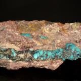 TurquoiseTombstone District, Cochise County, Arizona, USA11.8 x 6.5 x 4.0 cm (Author: Michael Shaw)