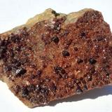 Grossular (variety Hessonite)Paso Faiallo, Urbe, Provincia Savona, Liguria, Italia7,5 x 5 cm (Author: Volkmar Stingl)