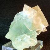 Fluorita<br />Mina Dongshan, Xianghualing, Linwu, Prefectura Chenzhou, Provincia Hunan, China<br />8 x 7 cm.<br /> (Autor: Felipe Abolafia)
