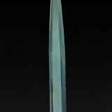 Beryl (variety aquamarine)<br />Nyet-Bruk, Nyet, Braldu Valley, Shigar District, Gilgit-Baltistan (Northern Areas), Pakistan<br />9.5 x 1.0 cm<br /> (Author: am mizunaka)