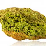 Meta-autunite<br />Margnac Mine, Compreignac, Bellac, Haute-Vienne Department, Nouvelle-Aquitaine, France<br />22 x 14 x 11 cm / main crystal: 0.8 cm.<br /> (Author: MIM Museum)
