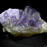 Fluorita.<br />Mina María Magdalena (Mina Santiago), Galeria de la Font del Metge, La Font del Metge, Ulldemolins, Comarca Priorat, Tarragona, Cataluña / Catalunya, España<br />80x55 mm.<br /> (Autor: Jesus Franquesa Baucells)