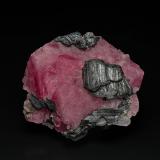 Rhodochrosite, FerberiteMina Yaogangxian, Yizhang, Prefectura Chenzhou, Provincia Hunan, China5.6 x 5.0 cm (Author: am mizunaka)