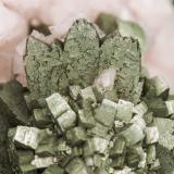 Marcasite on Dolomite<br />Reocín Mine, Reocín, Comarca Saja-Nansa, Cantabria, Spain<br />main crystal size: 0.6 × 0.5 cm<br /> (Author: Jordi Fabre)