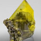 Anglesite with Galena inclusions<br />Shaft IX (Puit IX), Touissit, Touissit District, Jerada Province, Oriental Region, Morocco<br />5.2 × 3.4 × 1.6 cm<br /> (Author: Jordi Fabre)