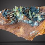 Piromorfita<br />Vacies de las obras del túnel del AVE, El Horcajo, Almodóvar del Campo, Comarca Campo de Calatrava, Ciudad Real, Castilla-La Mancha, España<br />10,5 cm x 5cm x 2cm<br /> (Autor: srm13151)