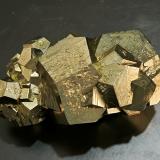 Pyrite<br />Ambas Aguas (Ambasaguas), Muro de Aguas, Comarca Arnedo, La Rioja, Spain<br />64 mm x 40 mm x 35 mm Largest crystal size: 34 mm Mass: 194 g<br /> (Author: Carles Millan)