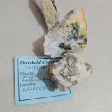 arsenopyrite<br />Old Sandbed Mine (Old Sandbeds Mine), Caldbeck Fells, Allerdale, former Cumberland, Cumbria, England / United Kingdom<br />5cm<br /> (Author: Forrestblyth)