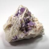 Fluorapatite, Quartz<br />Noyes Mountain Quarry, Noyes Mountain, Greenwood, Oxford County, Maine, USA<br />41 mm x 35 mm x 33 mm<br /> (Author: Don Lum)