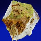Rodalquilarita, Jarosita<br />Filón 340, Rodalquilar, Níjar, Comarca Metropolitana de Almería, Almería, Andalucía, España<br />4 x 4 cm.<br /> (Autor: Antonio P. López)