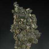 Quartz, Hedenbergite<br />Santa Eulalia District, Municipio Aquiles Serdán, Chihuahua, Mexico<br />12.3 x 8.6 cm<br /> (Author: am mizunaka)