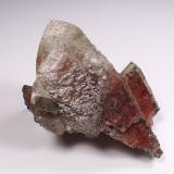 Calcite, Pyrite<br />Chenzhou Prefecture, Hunan Province, China<br />85 mm x 74 mm x 65 mm<br /> (Author: Don Lum)