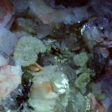 Bavenite, Chabazite-Ca<br />Baveno, Maggiore Lake, Verbano-Cusio-Ossola Province, Piedmont (Piemonte), Italy<br />FoV ca. 2 x 1 cm<br /> (Author: Volkmar Stingl)