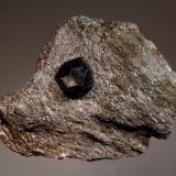 AlmandineGarnet Ledge, Wrangell, Isla Wrangell, Wrangell-Petersburg, Alaska, USA7.1 x 5.4 x 2.0 cm (Author: Michael Shaw)