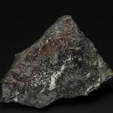 Kermesite, Stibnite<br />Pezinok, Pezinok District, Bratislava Region, Slovak Republic<br />10.0 x 7.2 cm<br /> (Author: am mizunaka)