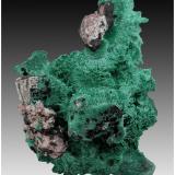 Malachite with BaryteMina Milpillas, Cuitaca, Municipio Santa Cruz, Sonora, México120 mm x 80 mm x 50 mm (Author: silvia)