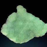 Prehnite<br />Paterson, Passaic County, New Jersey, USA<br />12.8 x 10.7 cm<br /> (Author: Michael Shaw)