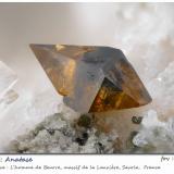 AnataseL'Homme de Beurre, Macizo La Lauzière, Saint-Jean-de-Maurienne, Saboya, Auvergne-Rhône-Alpes, Franciafov 3.2 mm (Author: ploum)