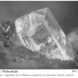 PhenakiteLes Aiguilles de la Balme, Macizo La Lauzière, Saint-Jean-de-Maurienne, Saboya, Auvergne-Rhône-Alpes, Franciafov 6.5 mm (Author: ploum)