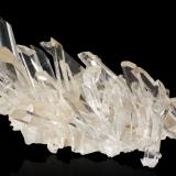 Quartz<br />La Gardette Mine, La Gardette mining area, Villard-Notre-Dame, Le Bourg d'Oisans, Grenoble, Isère, Auvergne-Rhône-Alpes, France<br />23 x 17 x 11 cm / main crystal: 10 cm.<br /> (Author: MIM Museum)