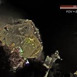 Senarmontite<br />Antimonmine Goesdorf Mine, Goesdorf, Wiltz Canton, Luxembourg<br />< 1 mm<br /> (Author: Roger Warin)