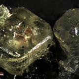 Sulphur<br />Antimonmine Goesdorf Mine, Goesdorf, Wiltz Canton, Luxembourg<br />< 1 mm<br /> (Author: Roger Warin)
