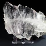 Quartz (variety faden quartz)<br />Montgomery County, Arkansas, USA<br />145 mm x 116 mm x 52 mm<br /> (Author: Don Lum)