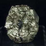 Hematite on Pyrite<br />Elba Island, Livorno Province, Tuscany, Italy<br />6 × 5.3 × 4.2 cm<br /> (Author: Jordi Fabre)