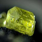 AzufreCáucaso Mine, Conil Mines, Conil de la Frontera, Comarca La Janda, Cádiz, Andalusia, Spain2 mm (Autor: Borja Sainz de Baranda)