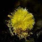 SideronatritaLa Ferruginosa Mine, Cabezo de la Escucha, Cartagena, Comarca Campo de Cartagena, Region of Murcia (Murcia), Spain3 mm (Autor: Borja Sainz de Baranda)