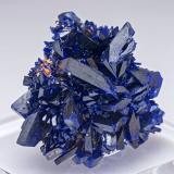 AzuritaBluebird Mine, Miami, Miami-Inspiration District (Globe-Miami District), Gila County, Arizona, USA3.4 × 2.6 × 2.6 cm (Autor: Jordi Fabre)