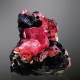 RodocrositaUchucchacua Mine, Oyón Province, Lima Department, Peru30 x 25 mm (Autor: Borja Sainz de Baranda)