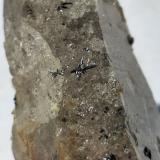 Quartz, Orthoclase (variety adularia), RutileJausenscharte, Hocharn, Große Fleiß Valley, Heiligenblut am Großglockner, Spittal an der Drau, Hohe Tauern, Carinthia/Kärnten, Austria6 x 3 cm (Author: Volkmar Stingl)