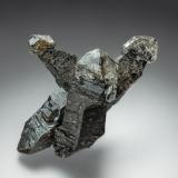 QuartzMina Treasure Mountain Diamond, Little Falls, Condado Herkimer, New York, USA8.7 x 4.6 cm (Author: am mizunaka)