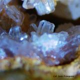 Cerusita.Vallclara Mine, Mas de lAnglès, Vallclara, Comarca Conca de Barberà, Tarragona, Catalonia / Catalunya, SpainFvo 3 (Autor: Jesus Franquesa Baucells)