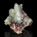 Diopside on Grossular (variety hessonite)Testa Ciarva, Balme, Val d'Ala, Valles Lanzo (Valli di Lanzo), Provincia Ciudad metropolitana de Turín, Piamonte (Piemonte), Italia7 x 6 x 5 cm / main crystal: 4.3 cm. (Author: MIM Museum) Diopside on Grossular (variety hessonite)Testa Ciarva, Balme, Val d'Ala, Valles Lanzo (Valli di Lanzo), Provincia Ciudad metropolitana de Turín, Piamonte (Piemonte), Italia7 x 6 x 5 cm / main crystal: 4.3 cm. (Author: MIM Museum)