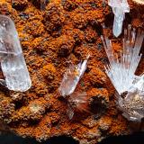 Hemimorfita<br />Mina Ojuela, Mapimí, Municipio Mapimí, Durango, México<br />8x4.5x3.5 mm.<br /> (Autor: Luis Edmundo Sánchez Roja)