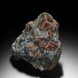 Spessartine, GalenaBroken Hill, Condado Yancowinna, Nueva Gales del Sur, Australia6.6 x 7.6 cm (Author: am mizunaka)