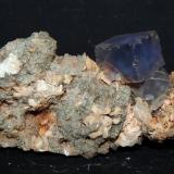 Fluorita<br />Mina San Camilo, Vista Alegre, Cartagena, Comarca Campo de Cartagena, Región de Murcia (Murcia), España<br />8.5 x 5.5 cm<br /> (Autor: Pedro Antonio)