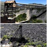 AMERICAN DOS MINE

In the high desert of Durango, Mexico, the skeletal head frame of the America Dos Mine stands as a stark monument against the sky. Alongside weathered loading bins, these silent structures are potent relics of a once-thriving industrial heart, now surrendered to the elements. This towering framework was the mine’s artery, plunging men into the earth and hoisting precious Silver, Lead and Zinc ores into the light. Today, the wind whistles through empty girders where hoist cables once strained, a haunting testament to the boom-and-bust cycle of remote mining outposts.

Deep within the labyrinthine Ojuela Mine, the America Dos was a distinct chapter, a narrative embedded in rock and driven by American capital. For decades, its tunnels thrummed with activity. The air, thick with the scent of damp earth and blasting powder, echoed with the clang of steel and the rumble of ore carts. Flickering carbide lamps cast dancing shadows on the faces of miners chasing veins of wealth ever deeper into the mountain.

The mine’s demise came not from depleted ore, but from a relentless battle with nature. As the workings descended, encroaching groundwater became an overwhelming force. Around 1932, the pumps were finally silenced, and water inexorably reclaimed the deep tunnels, sealing the work of men in a dark, watery tomb.

From this flooded grave, a powerful legend grew. For mineral connoisseurs, the America Dos remains hallowed ground, renowned for the crystalline masterpieces wrested from its depths just before the end. It is a world-famous source of fiery Wulfenite, whose bipyramidal crystals blaze like the molten sun.  It is also famed for velvety, botryoidal Mimetite in vivid shades of canary yellow. Born in the slow oxidation of the ore body, these specimens are celebrated as perfect sculptures of geometry and colour.

Today, the America Dos is a site where history and geology entwine. While the upper, drier levels of the great mine are accessible, its most storied section remains a mysterious, inaccessible realm. It preserves the story of a treasure hunt against insurmountable odds, its greatest prizes now guarded by the very water that sealed its fate. (Author: silvia)