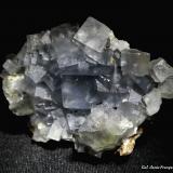 Fluorita.<br />Mina Matagalls (Minas de Sant Marçal), Sant Marçal, Viladrau, Comarca Osona, Gerona / Girona, Cataluña / Catalunya, España<br />50x38 mm.<br /> (Autor: Jesus Franquesa Baucells)