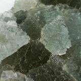 Fluorita<br />Mina San Diego, Santa Bárbara, Municipio Santa Bárbara, Chihuahua, México<br />110x70x25 mm.<br /> (Autor: Luis Edmundo Sánchez Roja)