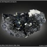 Hematite with Magnetite and Quartz<br />Terranera Mine, Porto Azzurro, Elba Island, Livorno Province, Tuscany, Italy<br />11 cm x 7 cm x 7 cm<br /> (Author: silvia)