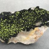 Autunita
Mina Senhora da Assunção, Aldeia Nova, Ferreira de Aves, Sátão, Distrito Viseu, Portugal
90 x 60 mm
 (Autor: Joaquin Blanco Cortina) Autunita<br />Mina Senhora da Assunção, Aldeia Nova, Ferreira de Aves, Sátão, Distrito Viseu, Portugal<br />90 x 60 mm<br /> (Autor: Joaquin Blanco Cortina)