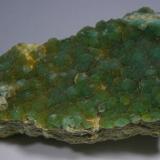 Fluorita.<br />Afloramientos de Singuerlín, Puig Castellar (Serra de Marina), Singuerlín, Santa Coloma de Gramenet, Comarca Barcelonès, Barcelona, Cataluña / Catalunya, España<br />120x60 mm.<br /> (Autor: Jesus Franquesa Baucells)
