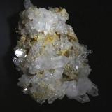 Cuarzo.<br />Mina Elisita, Sallent de Gállego, Valle de Tena, Comarca Alto Gállego, Huesca, Aragón, España<br />59x45 mm.<br /> (Autor: Jesus Franquesa Baucells)