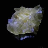Fluorita.<br />Mina Matagalls (Minas de Sant Marçal), Sant Marçal, Viladrau, Comarca Osona, Gerona / Girona, Cataluña / Catalunya, España<br />97x76 mm.<br /> (Autor: Jesus Franquesa Baucells)